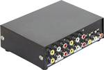 Delock 4 Port Composite switch/Splitter