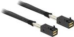 Delock Cable Mini SAS SFF 8643 plug to Mini SAS HD HD x4 x4 SFF 8643 plug