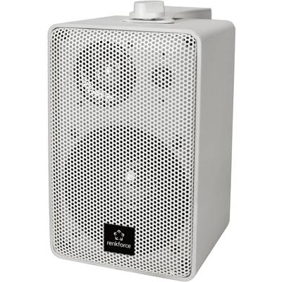 Renkforce RL100W WH Bookshelf speaker White 100 W 90 Hz - 20000 Hz 1 Pair