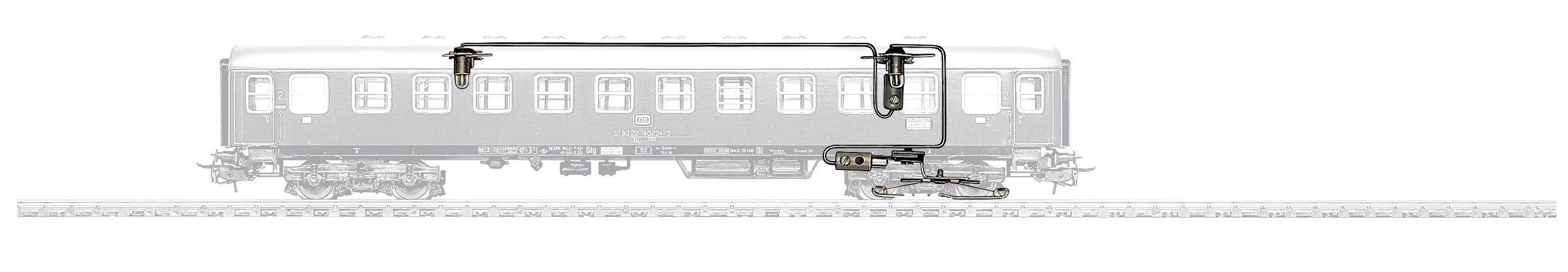 Maerklin 7077 Passenger car lighting Suitable for: Passenger car interior lighting 1 pc(s)