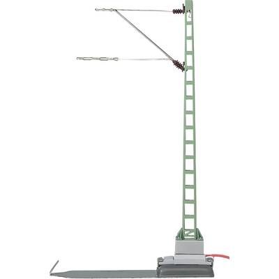 Märklin 74121 H0 Feeder mast H0 Märklin C (incl. track bed), H0 Märklin K (w/o track bed) 1 pc(s)