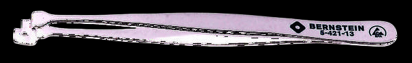 BERNSTEIN Tools for Electronics 5-421-13 Wafer tweezers 130 mm
