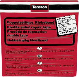 Teroson 93358 Double sided adhesive tape Loctite (L x W) 10 m x 19 mm 1 pc(s)