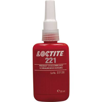 LOCTITE® 221 135331 Screw locking varnish Strength: low 50 ml
