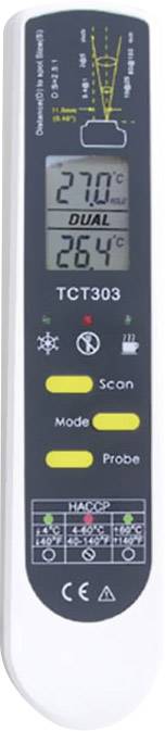 TFA Dostmann 31.1119.K IR probe thermometer (HACCP) Display (thermometer) 2:1 -55 - +250 °C Non-contact IR reading