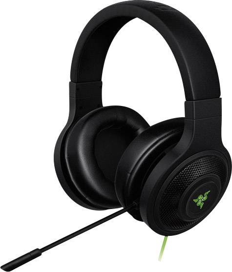 Razer Kraken USB Gaming Over-ear headset Corded (1075100) Virtual Surround  Black | Conrad.com