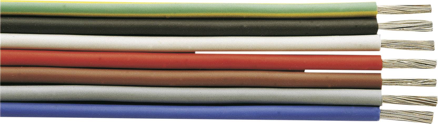 Faber Kabel 30967-100 Strand SiF 1 x 2.50 mm² Black 100 m