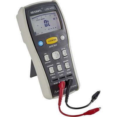VOLTCRAFT LCR-400 RLC circuit Digital CAT I Display (counts): 20000-3