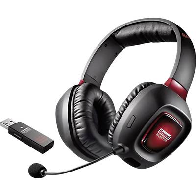 Sound Blaster Tactic3D Rage Wireless V2.0 Gaming  Over-ear headset  7.1 Surround Black  Volume control, Microphone mute