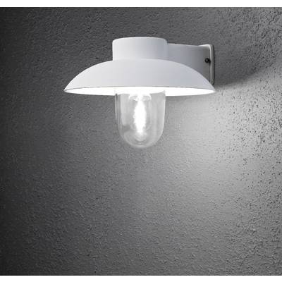 Konstsmide Mani 415-250 Outdoor wall light  Energy-saving bulb, LED (monochrome) E-27 60 W White