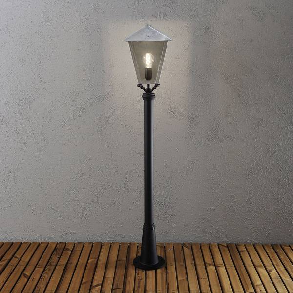 Konstsmide 436-320 Benu Outdoor free standing light Energy-saving bulb, LED (monochrome) E-27 100 W Steel