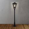 Konstsmide 436-750 Benu Outdoor free standing light Energy-saving bulb, LED (monochrome) E-27 100 W Black