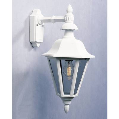 Konstsmide Pallas Down 483-250 Outdoor wall light  Energy-saving bulb, LED (monochrome) E-27 60 W White
