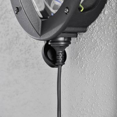 Konstsmide Oden 516-750 Outdoor wall light  Energy-saving bulb, LED (monochrome) E-27 60 W Black