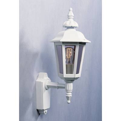 Konstsmide Pallas Up 518-250 Outdoor wall light  Energy-saving bulb, LED (monochrome) E-27 60 W White