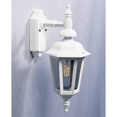 Konstsmide Pallas Down 519-250 Outdoor wall light  Energy-saving bulb, LED (monochrome) E-27 60 W White