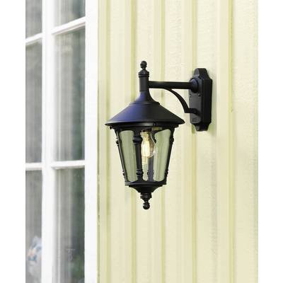 Konstsmide Virgo Down 568-750 Outdoor wall light  Energy-saving bulb, LED (monochrome) E-27 100 W Black