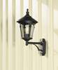 Konstsmide Virgo Up 571-750 Outdoor wall light Energy-saving bulb, LED (monochrome) E-27 100 W Black