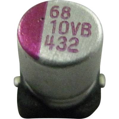 Teapo PVB107M025S0ANGA6K Electrolytic capacitor SMD   100 µF 25 V 10 % (Ø x H) 8 mm x 10.4 mm 1 pc(s) 