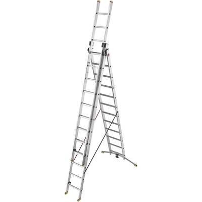   Hailo  ProfiLine trio  9312-551  Aluminium  Multi-purpose ladder    Operating height (max.): 9.25 m  Silver  DIN EN 13