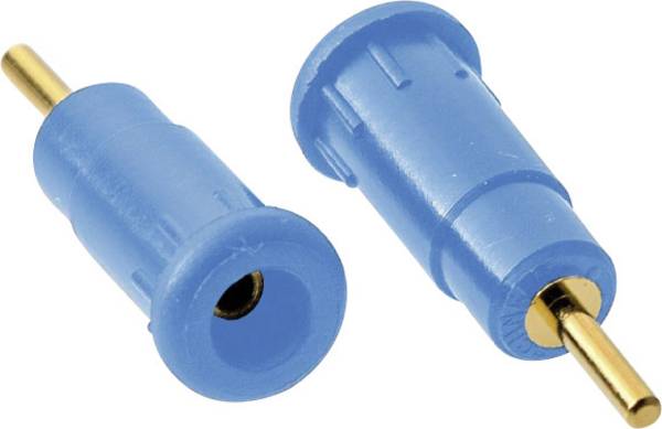 Schnepp BU 2800/BL Safety jack socket Socket, built-in Pin diameter: 2 mm Blue 1 pc(s) Piece