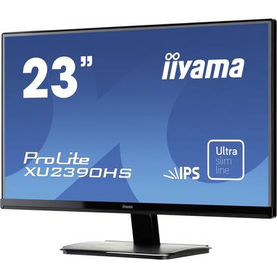 Iiyama ProLite XU2390HS-B1 LED 58.4 cm (23 inch) EEC E (A - G) 1920 x 1080 p Full HD 5 ms HDMI™, DVI, VGA IPS LED-1