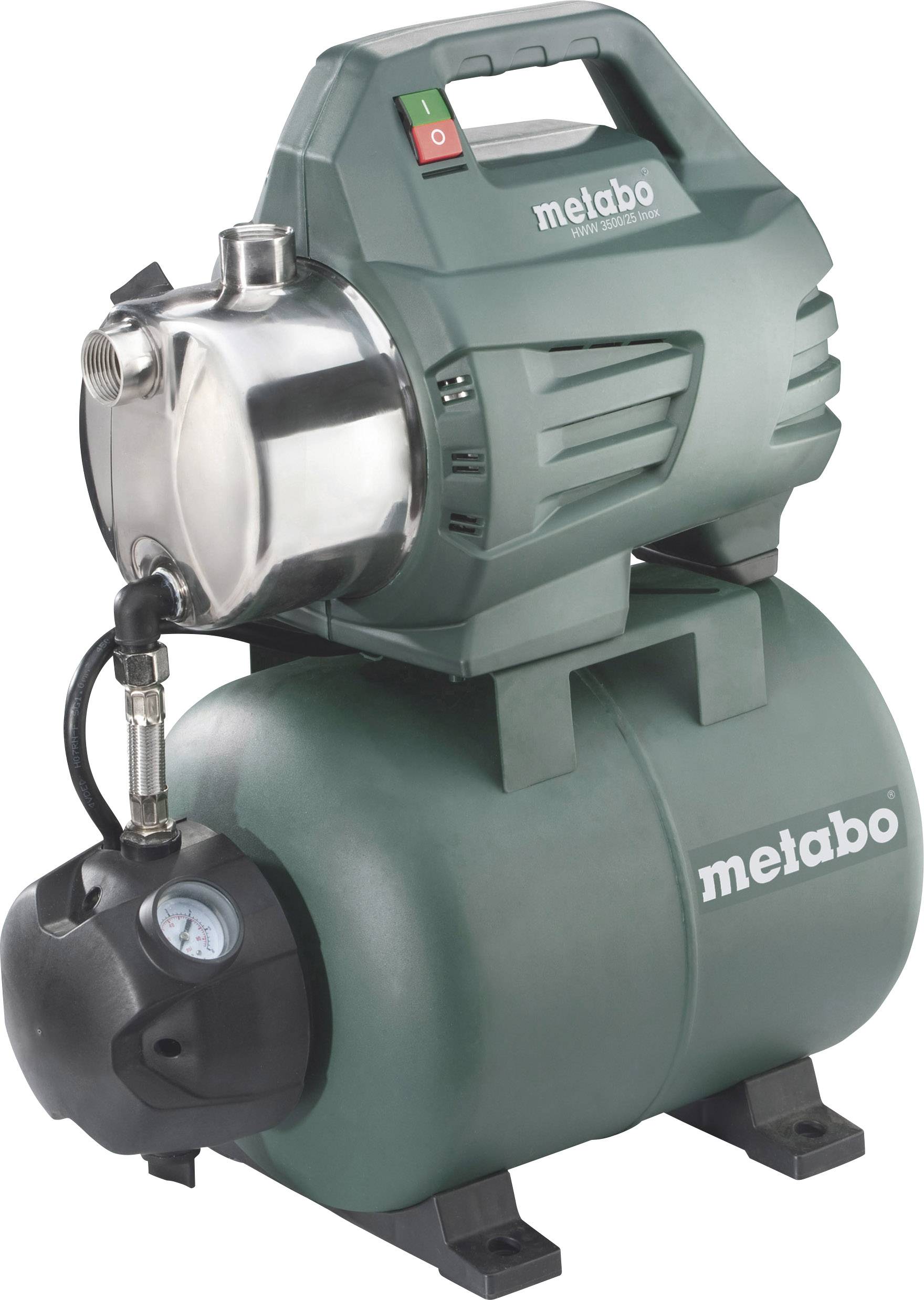 Metabo 600969000 Domestic water pump HWW 3500/25 Inox 230 V 3500 l/h