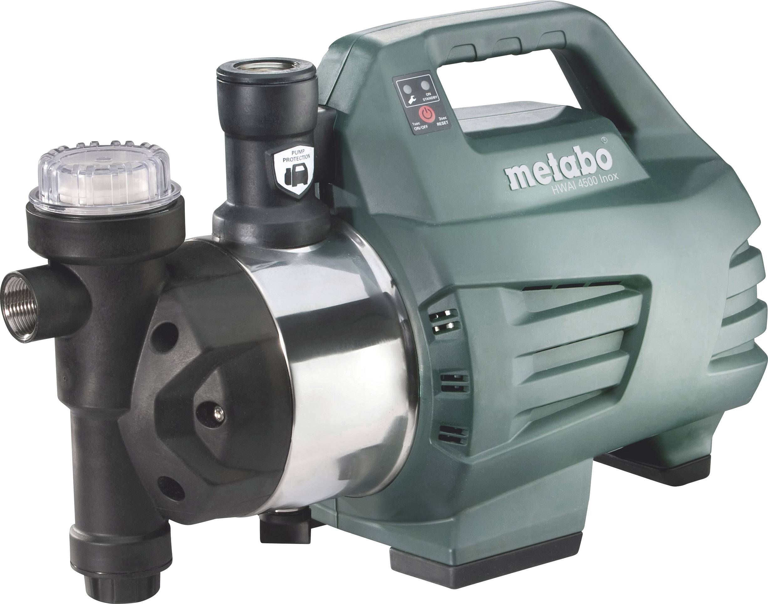 Metabo 600979000 Domestic water pump HWAI 4500 Inox 230 V 4500 l/h