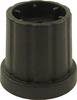 Cliff CL178882 CL178882 Control knob Black (Ø x H) 19.3 mm x 19.2 mm 1 pc(s)