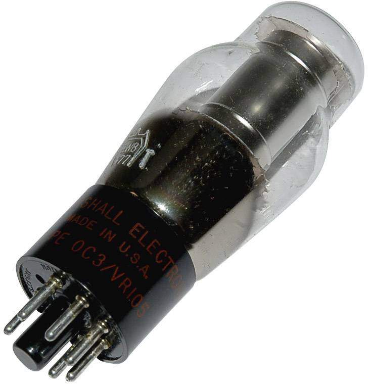BTB Vertrieb OC 3 = VR 105 Vacuum tube Voltage regulator 133 V Number of pins: 6 Base: Octal Content 1 pc(s)