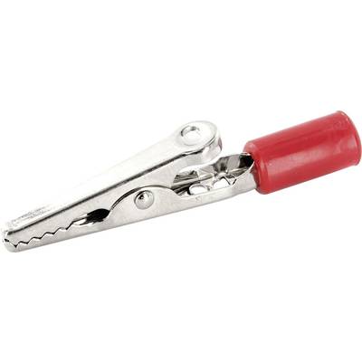 econ connect AK18RT Alligator clip Red Max. clamping range: 4 mm Length: 56.7 mm 1 pc(s) 