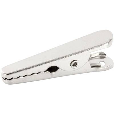 econ connect AK13 Alligator clip Metal Max. clamping range: 4 mm Length: 33 mm 1 pc(s) 