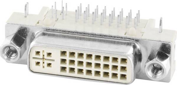 econ connect DVIAD1 DVI connector Socket, horizontal mount Number of pins: 29 Beige 1 pc(s)