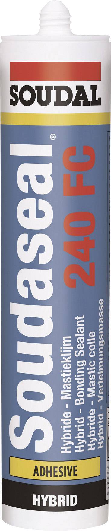 Soudal SOUDASEAL 240 FC Adhesive sealant Factory colour Grey 83105027 290 ml