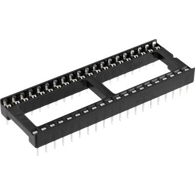 econ connect ICFG40 ICF 40 IC socket Contact spacing: 15.24 mm Number of pins (num): 40  1 pc(s) 