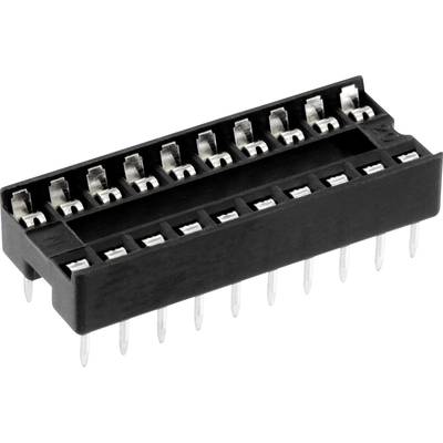 econ connect ICFG18 ICF 18 IC socket Contact spacing: 7.62 mm Number of pins (num): 18  1 pc(s) 