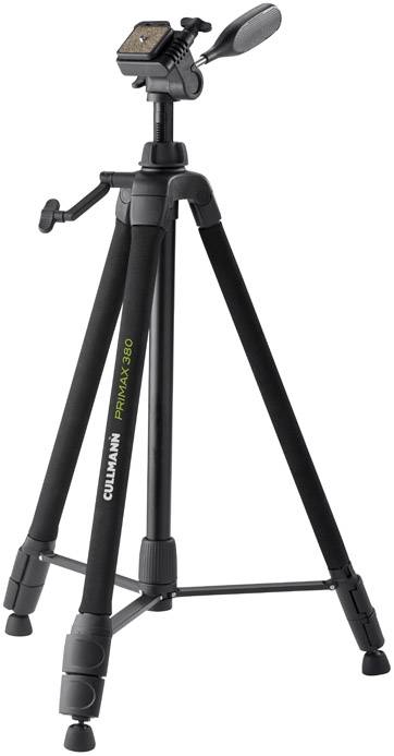 Cullmann Primax 380 Tripod 1/4 Working height=62 - 159 cm Black incl. bag