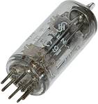 EBC 91 = 6 AV 6 Vacuum tube Double diode triode 250 V 1.2 mA Number of pins: 7 Base: B7G Content 1 pc(s)