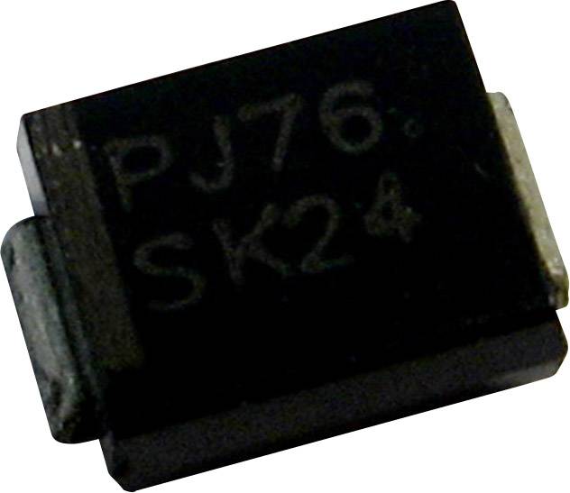 Panjit Zener Diode 1smb2ez7 5 Enclosure Type Semiconductors Do 214aa Zener Voltage 7 5 V Power Max P Tot 2 W Conrad Com