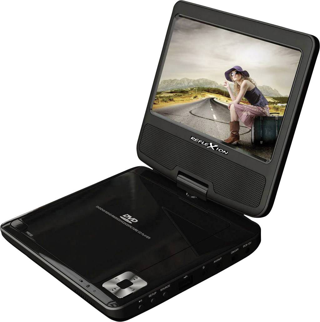 Reflexion DVD7002 Portable DVD player 17.78 cm 7 " builtin DVD player