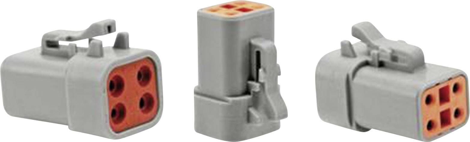 Amphenol ATP06 4S Bullet connector Socket, straight Series (round connectors): AT 1 pc(s)