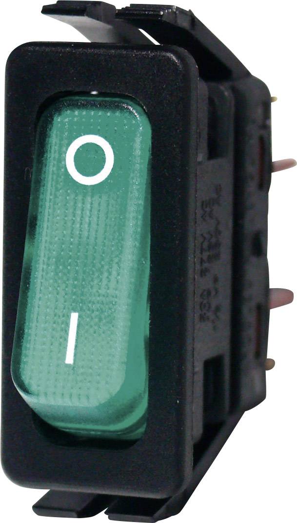 Arcolectric (Bulgin Ltd.) C6003ALNAD Toggle switch C6003ALNAD 250 V AC 16 A 1 x On/Off latch 1 pc(s)