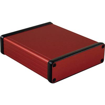 Hammond Electronics 1455L1201RD Treaded casing 120 x 103 x 30.5 Aluminium Red 1 pc(s)-0