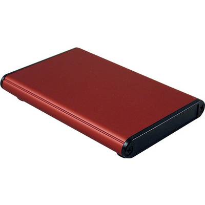 External portable hard drive in rectangular shape, suitable for data storage.