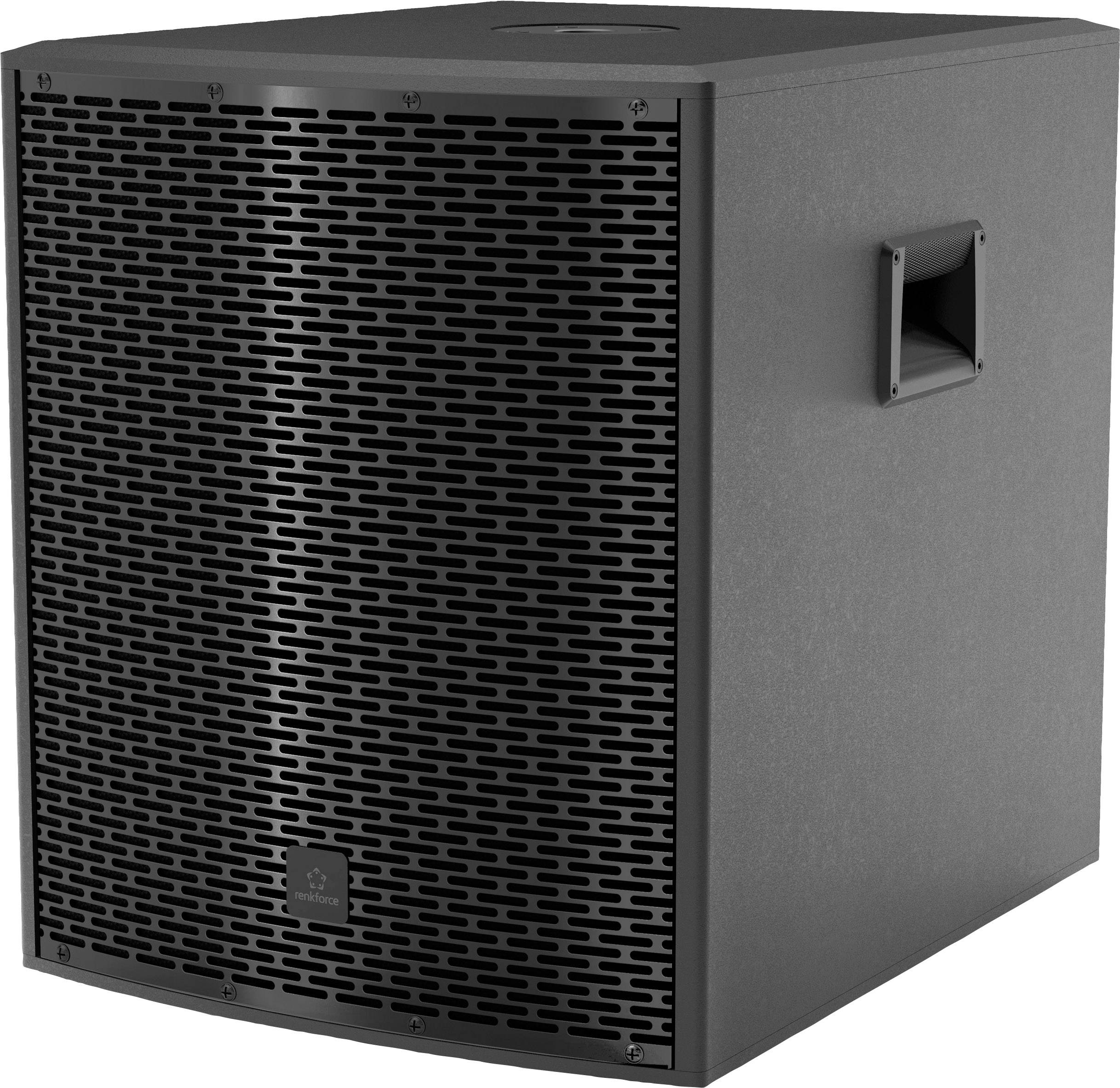 Renkforce PAS15A Active PA subwoofer 38 cm 15 inch 220 W 1 pc(s)