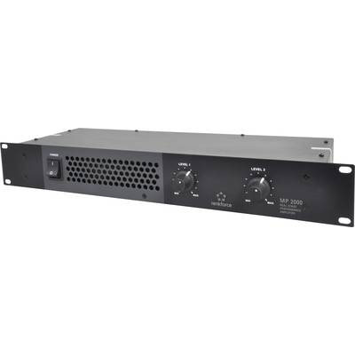 Renkforce MP-2000 PA amplifier RMS power per channel (at 4 Ohm): 100 W