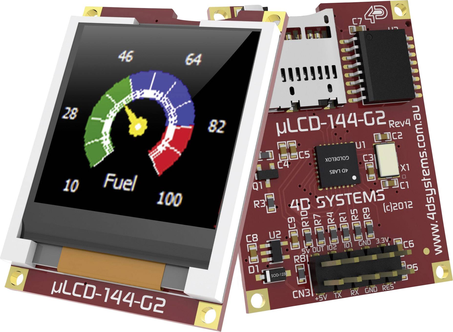 4D Systems uLCD-144-G2 Module 3.7 cm (1.44 inch)