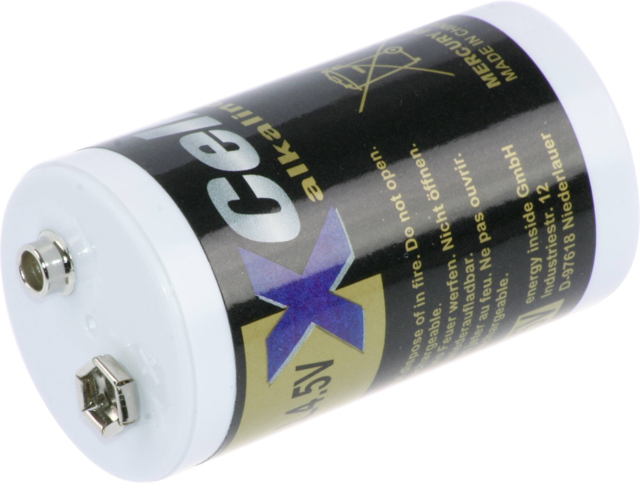 XCell Lounge Light LL4 Non-standard battery LL4 Socket/stud connectors Alkali-manganese 4.5 V 2600 mAh 1 pc(s)-1