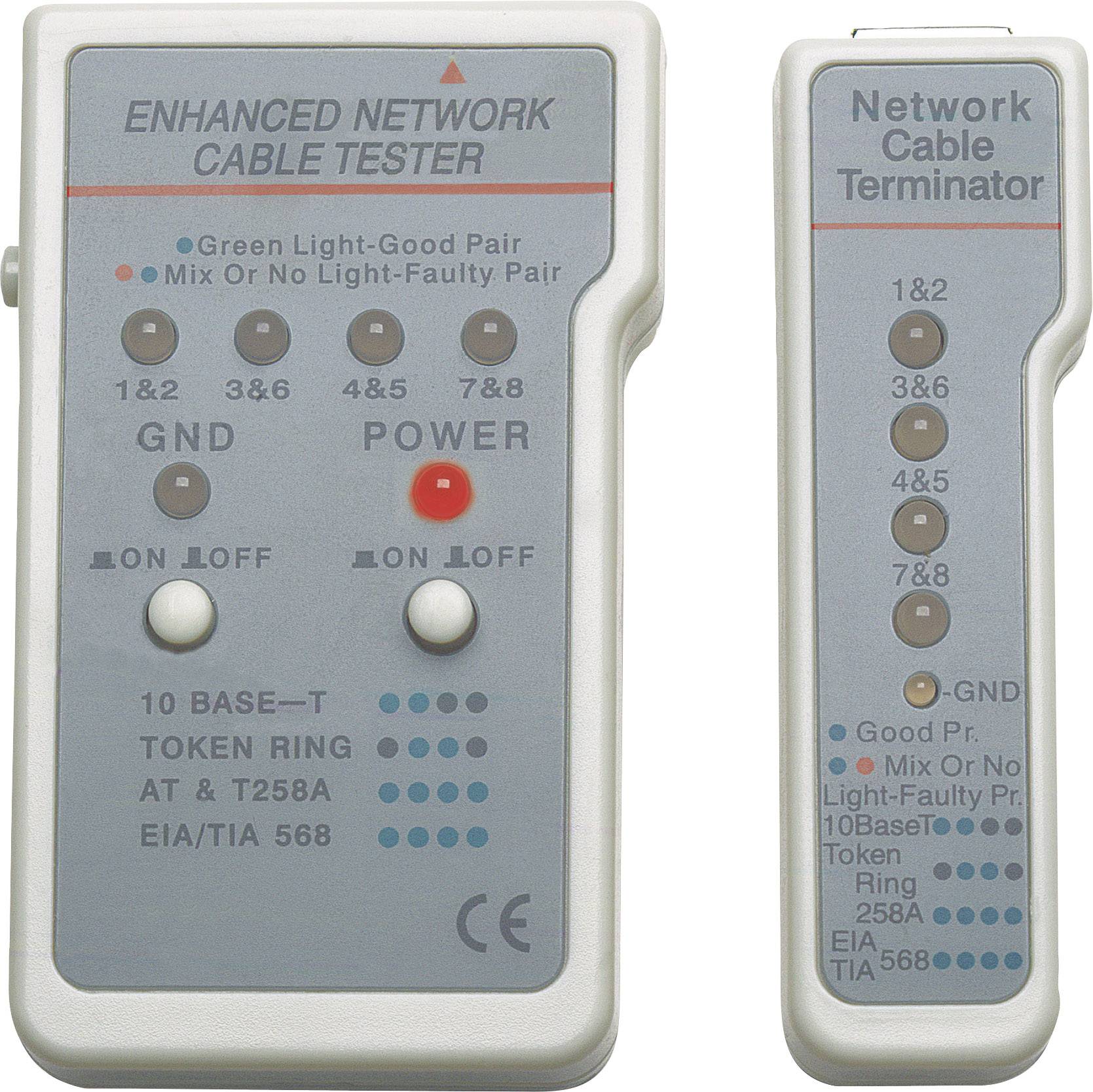 Intellinet 351898 Network tester Compatible with: CAT 3, CAT 4, CAT 5, CAT 5e, CAT 6, CAT 6A