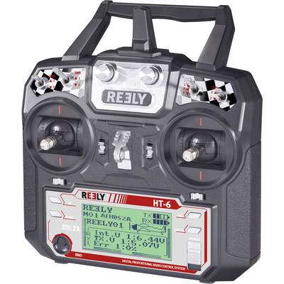Reely HT-6  Handheld RC 2,4 GHz No. of channels: 6 Incl. receiver